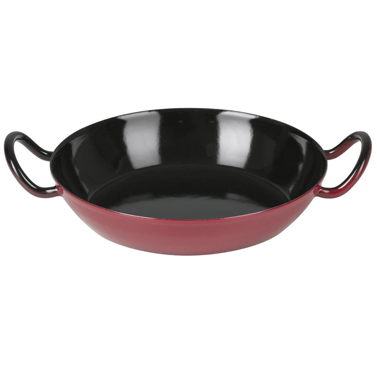 RIESS Schlemmerpfanne Ø20cm rot Emaille