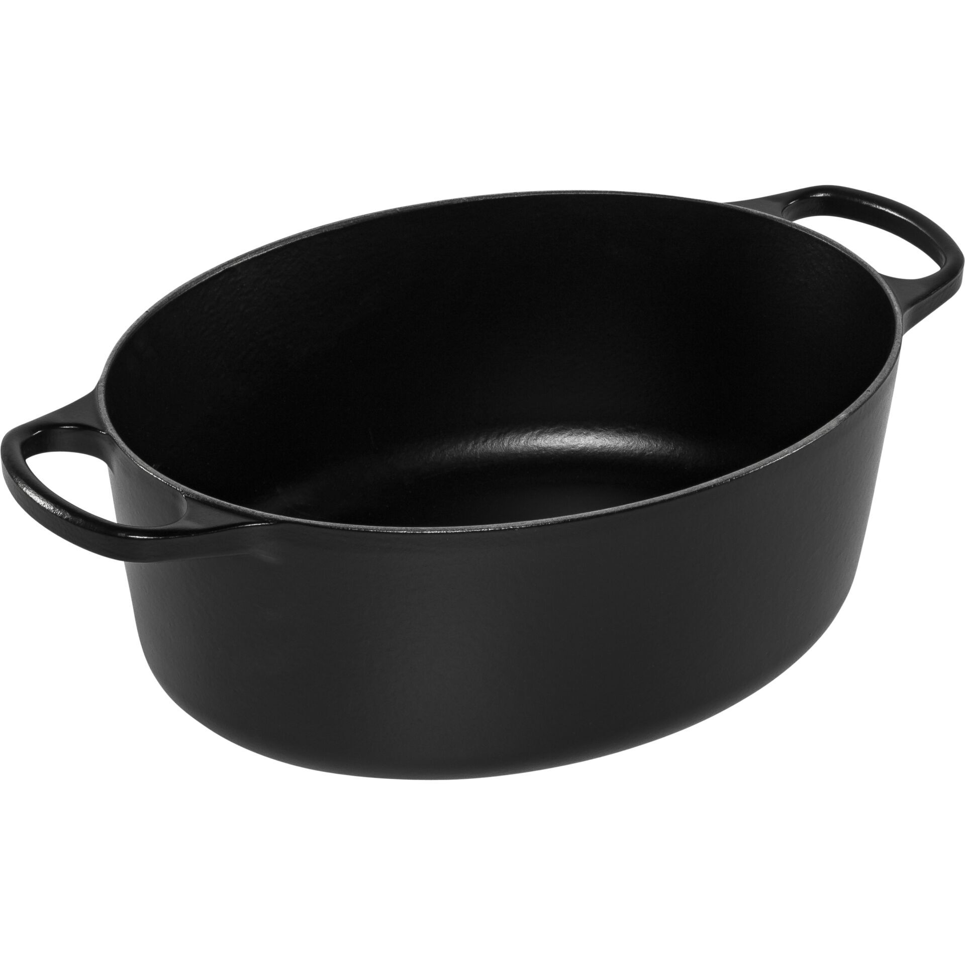 Le Creuset Signature Bräter Schwarz Oval 33 cm