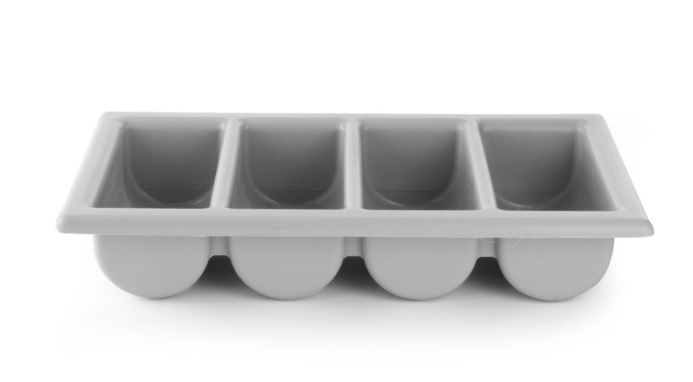 HENDI Besteckbehälter, Schwarz, 530x325x(H)100mm