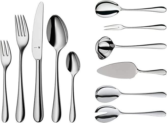 WMF Merit Besteck Set 12 Personen 66 teilig