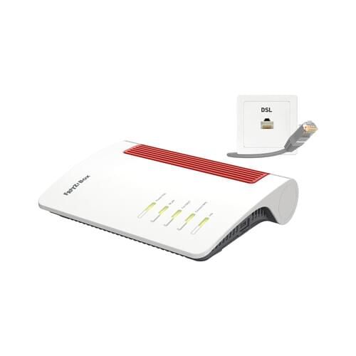 AVM FRITZ!Box 7690 DSL-Modem, WLAN-Router (max. 7200 Mbit/s) & IP-Telefonanlage