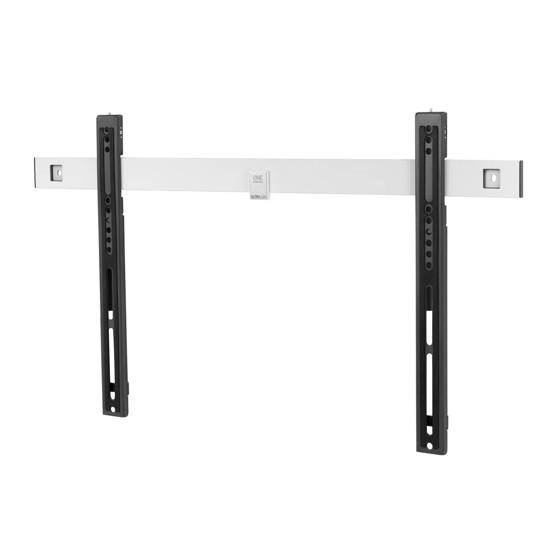 One For All ULTRA SLIM WM 6611 - Wandhalterung für Plasma/LCD/TV - Aluminium-Baustahl - Bildschirmgröße: 81-213 cm (32"-84")
