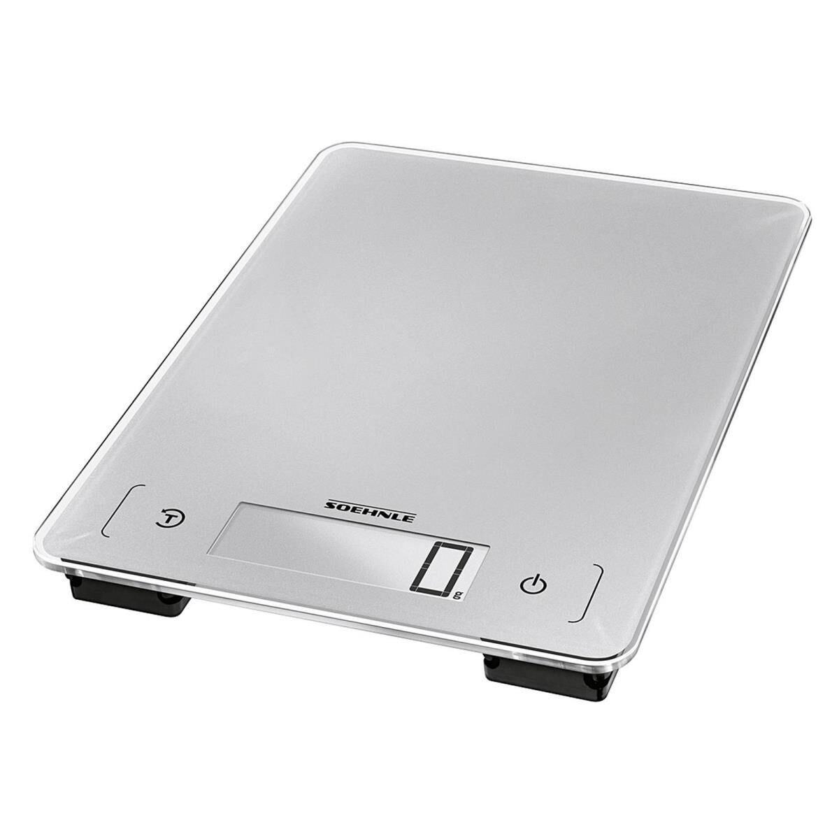 SOEHNLE Küchenwaage Page Aqua Proof digital 10kg Tragkraft silber