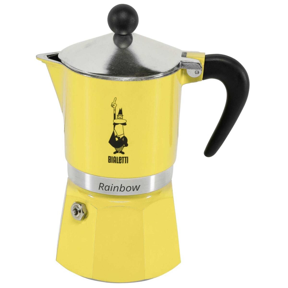 Bialetti Rainbow - Kaffeemaschine - 130 ml - Gelb