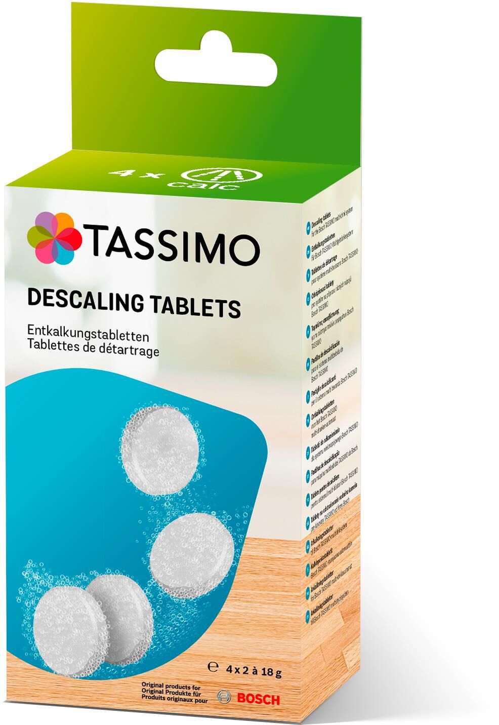 BOSCH Entkalkungstabletten TCZ6004 4 Tabletten