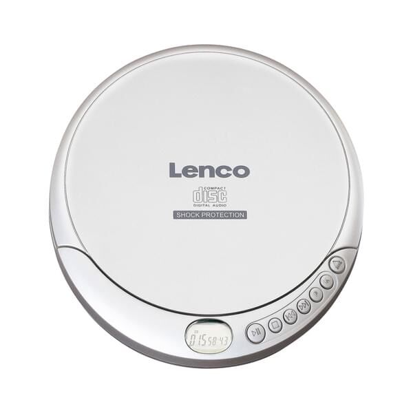 Lenco CD-201SI - CD-Player - Silber