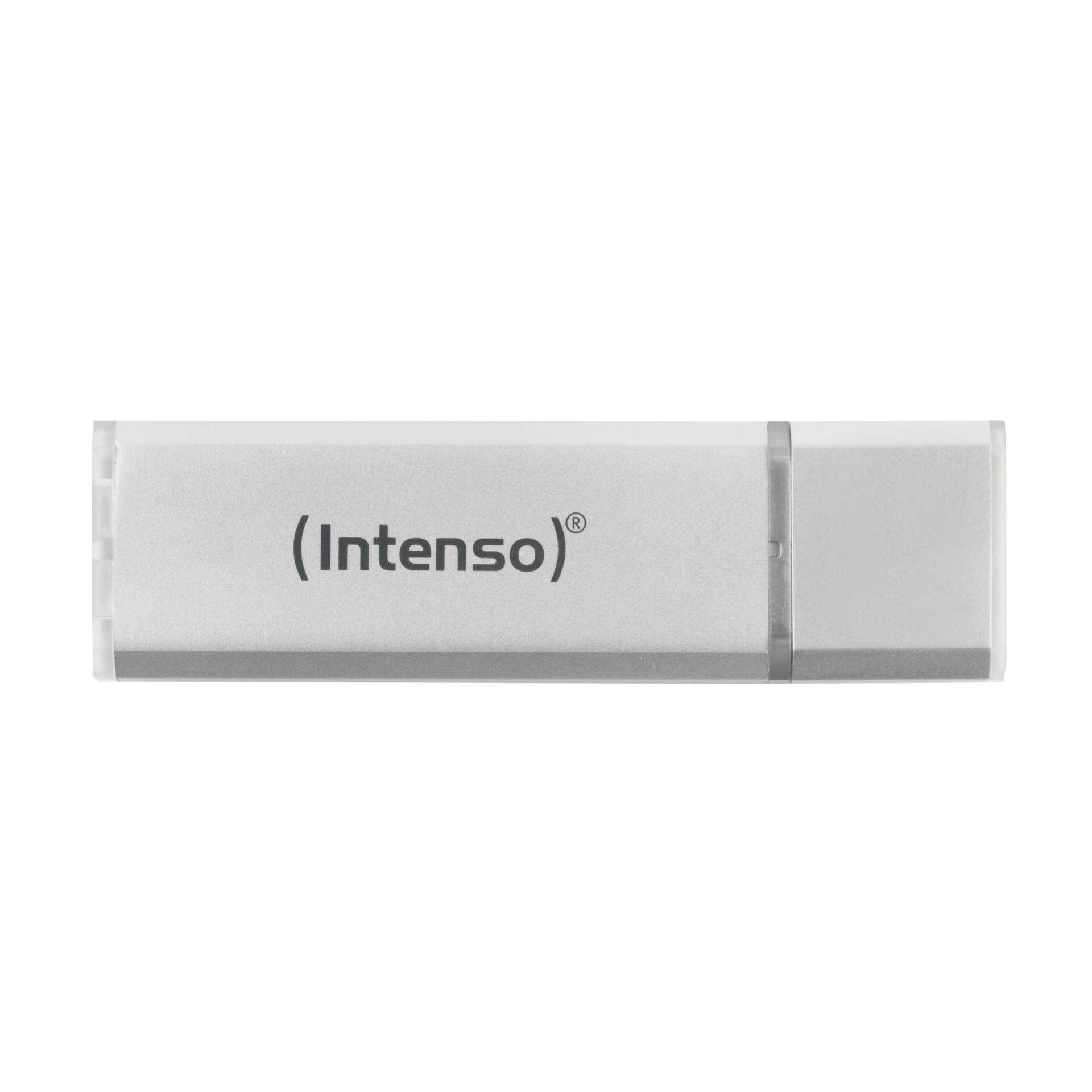 Intenso Alu Line - USB-Flash-Laufwerk - 64 GB - USB 2.0 - Silber
