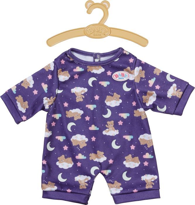 Zapf BABY born Teddy Schlafanzug Glow in the Dark 836484