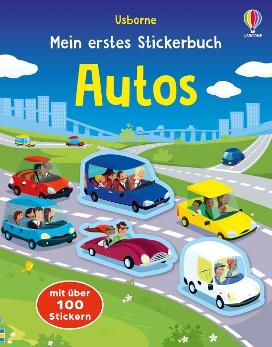 dtv Mein erstes Stickerbuch: Autos
