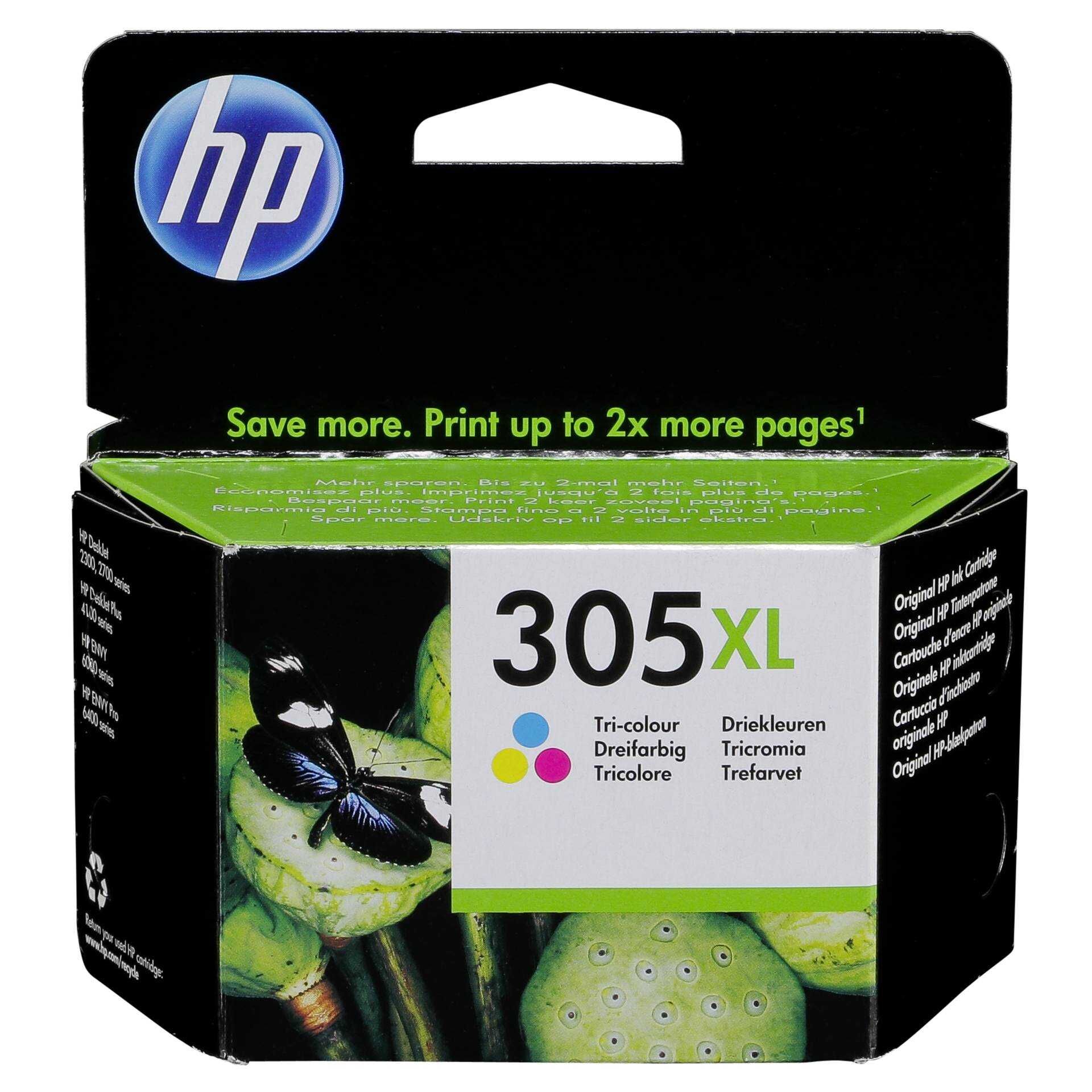 HP 305XL - 5 ml - Hohe Ergiebigkeit - farbstoffbasiert dreifarbig - Original - Tintenpatrone