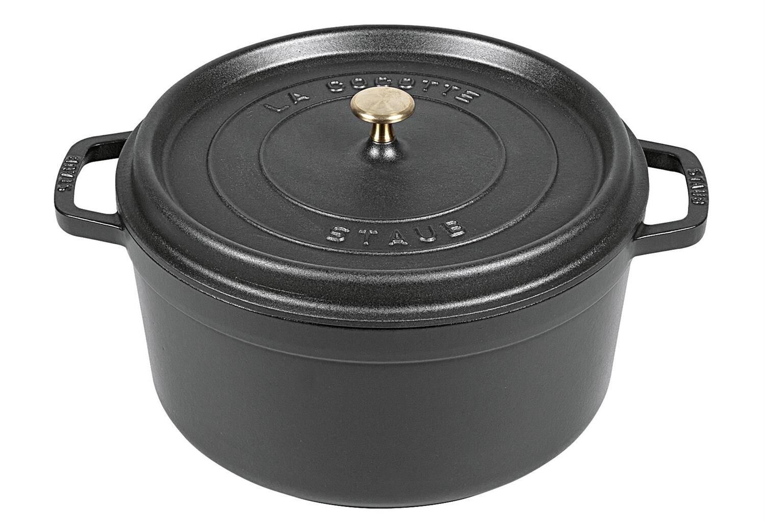 STAUB Bräter Cocotte 8,35 Liter Ø30cm schwarz