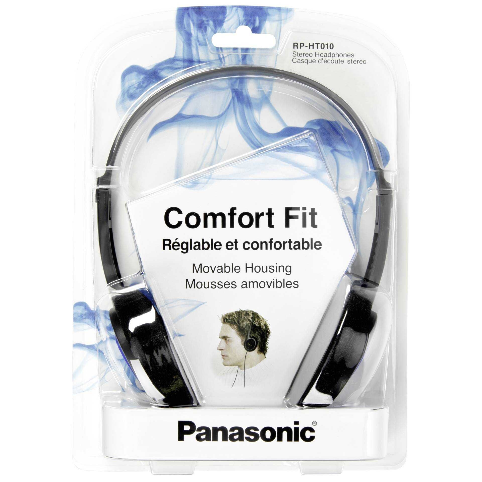 Panasonic RP-HT010E-A - Kopfhörer - On-Ear - kabelgebunden - 3,5 mm Stecker - Blau
