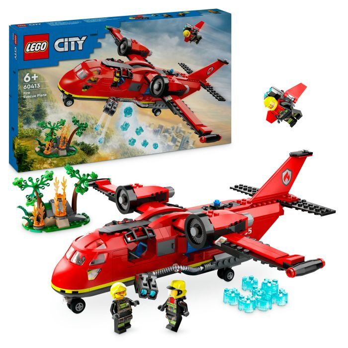 LEGO CITY 60413 FEUERWEHR-RETTUNGSFLUGZEUG