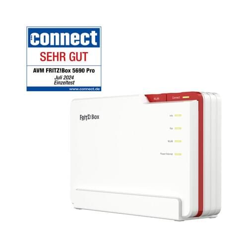 AVM FRITZ!Box 5690 PRO DSL-/Glasfaser-Modem, WLAN-Router & IP-Telefonanlage