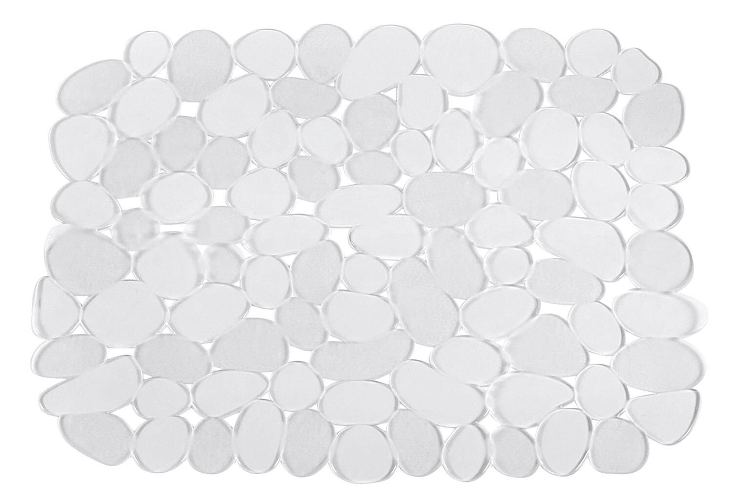 WENKO Spülbeckenmatte Stone transparent