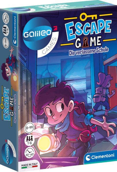 Clementoni Clementoni Galileo Escape Game - Die verlassene Schule 59228