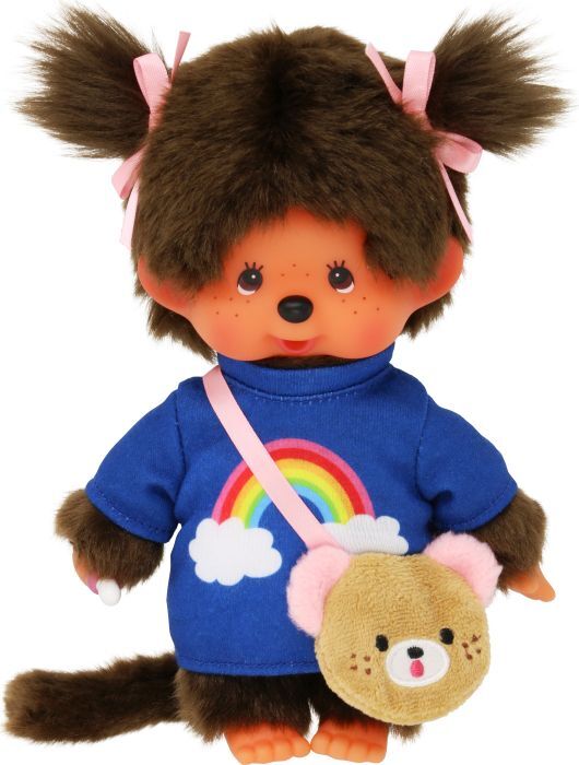 Sekiguchi Monchhichi Kawaii Girl, ca. 20cm 233724