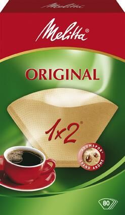 MELITTA Filtertüten natur Pack 80 Stück