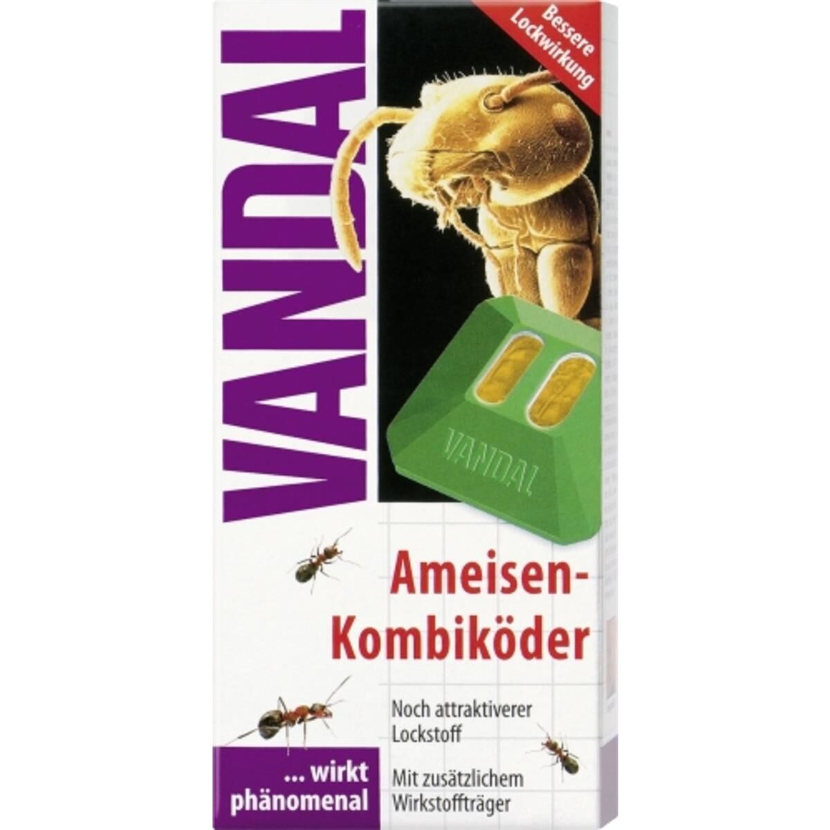 Vandal, Ameisen-Köder
