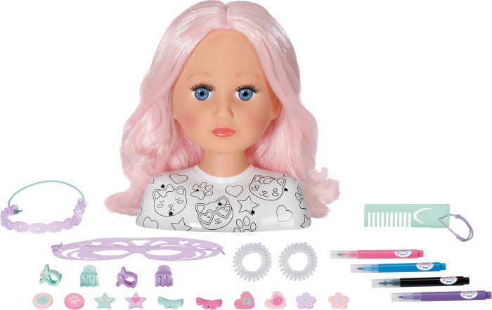 Zapf BABY born Stylingkopf Kreativ 836033