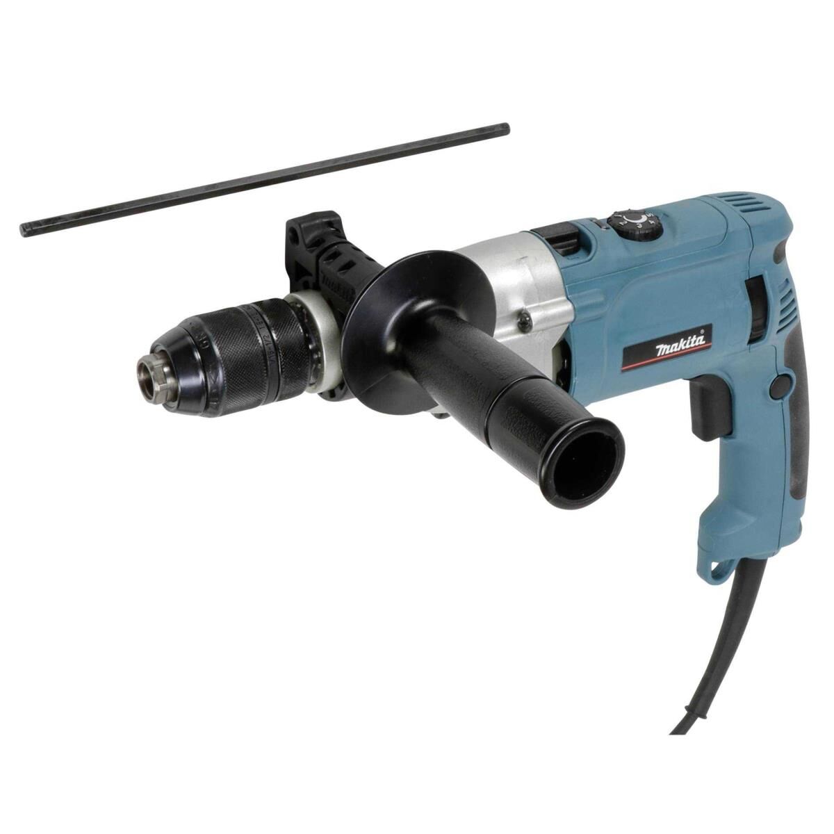 Makita HP2071J - Schlagbohrhammer - 1010 W - 2 Geschwindigkeiten - Bohrfutterschlüssel 13 mm