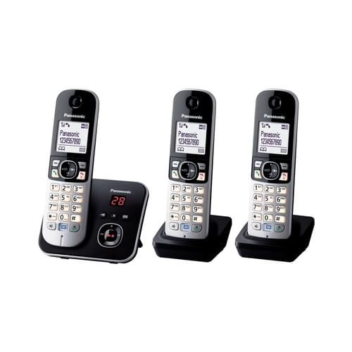 Panasonic KX-TG6823 Schnurlostelefon Anrufbeantworter mit