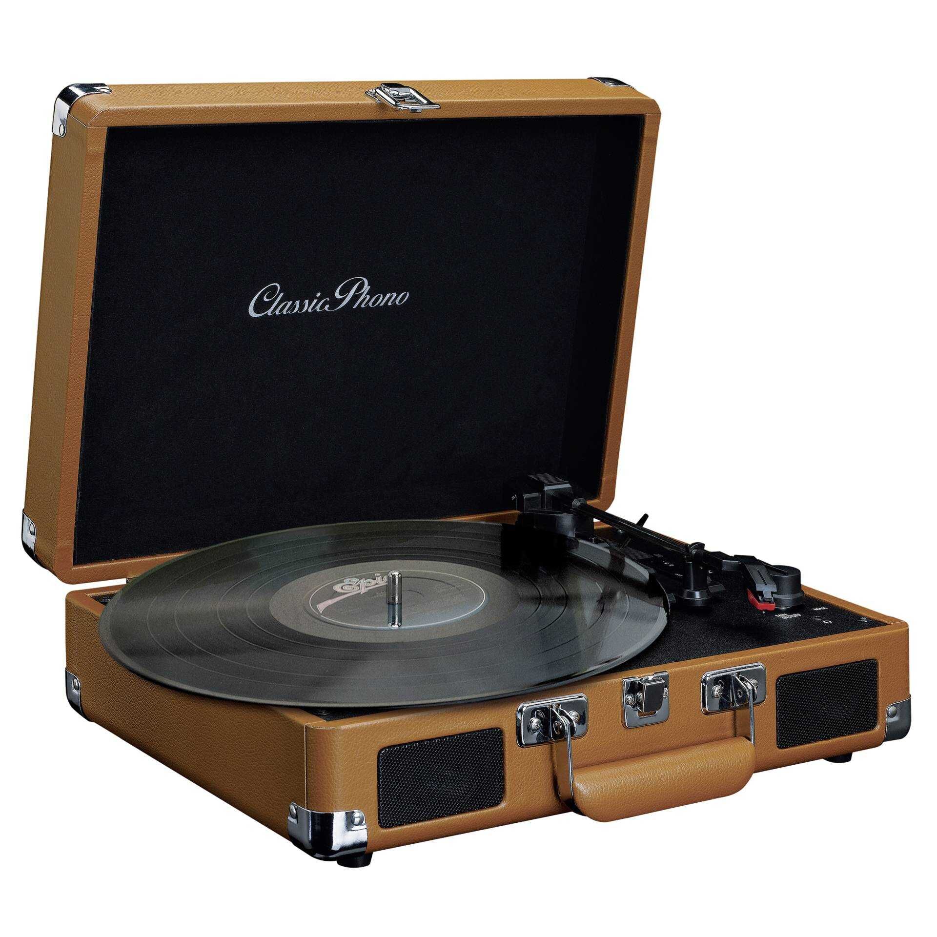 Lenco TT-10 - Plattenspieler - braun