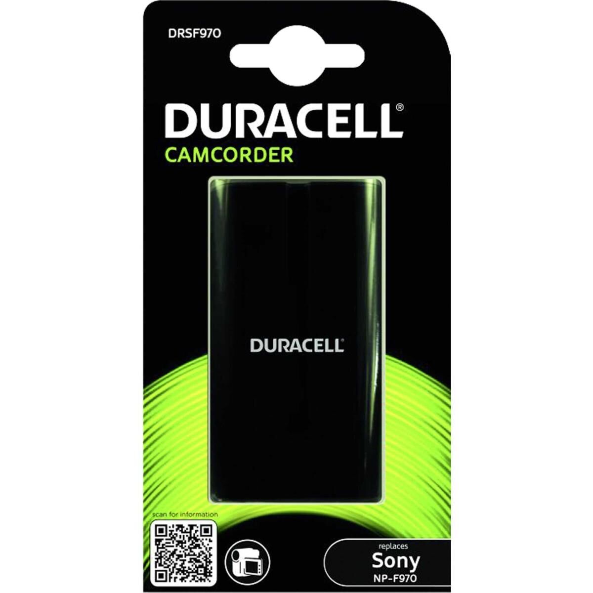Duracell - Batterie - Li-Ion - 7800 mAh - für Sony CVX-V18, DSR-PD150, PD170; Handycam CCD-TRV78, TRV87, TRV88, TRV95, TRV98, TRV99
