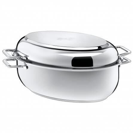 SILIT Bräter Professional 7,7  Liter 38x26cm Edelstahl