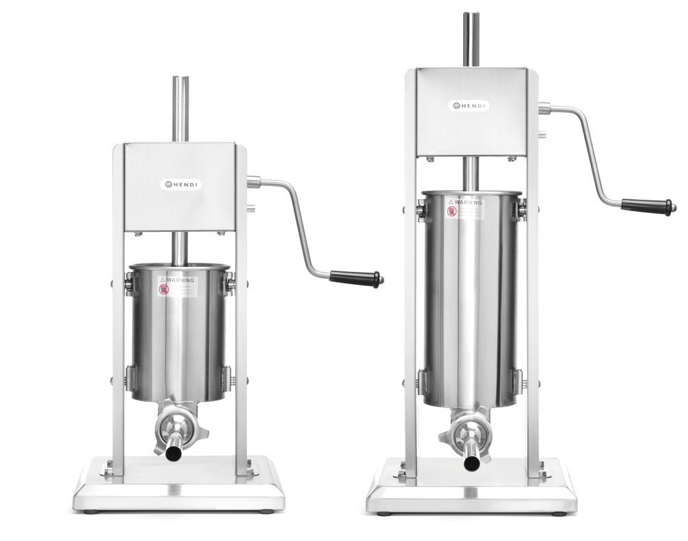 HENDI Wurstfüllmaschine Profi Line, Profi Line, 5L, 304x304x(H)640mm