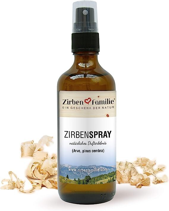 Zirbenfamilie Natürliches ZirbenSpray 100ml naturbelassenes Duftspray