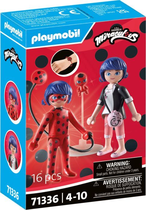 Playmobil PLAYMOBIL 71336 Miraculous: Marinette & Ladybug 71336