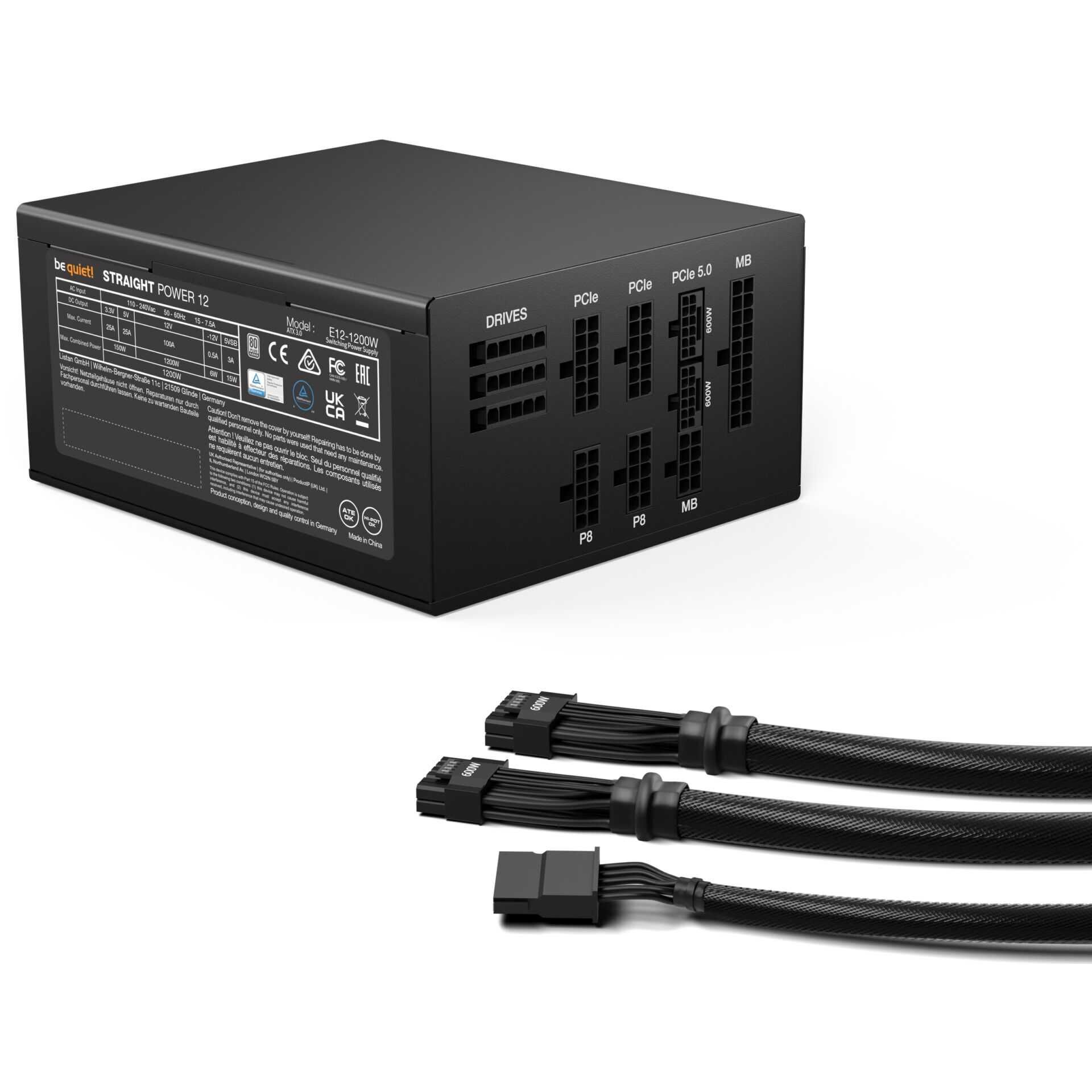 be quiet! STRAIGHT POWER 12 1200W Netzteil