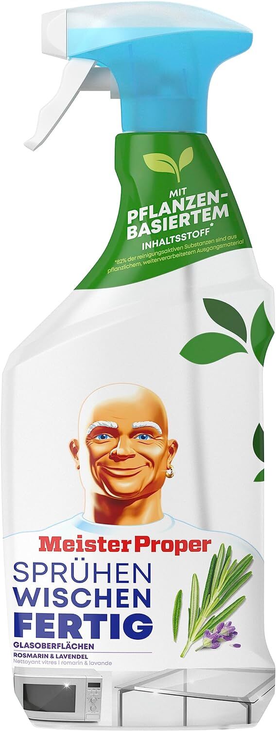 Meister Proper Sprühen-Wischen-Fertig Spray Glas 800ml