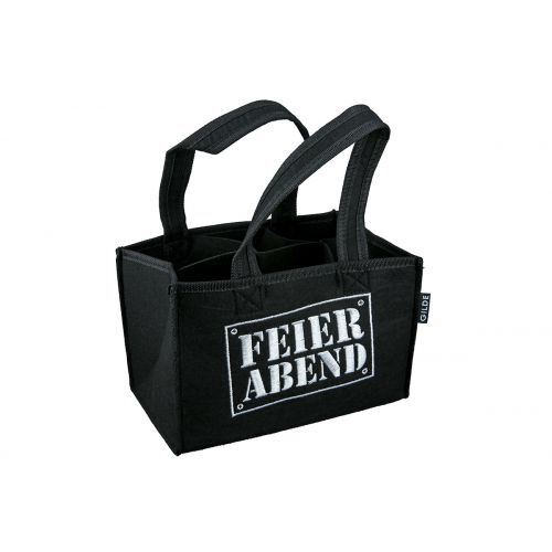 Gilde Filz Flaschentasche Feierabend
