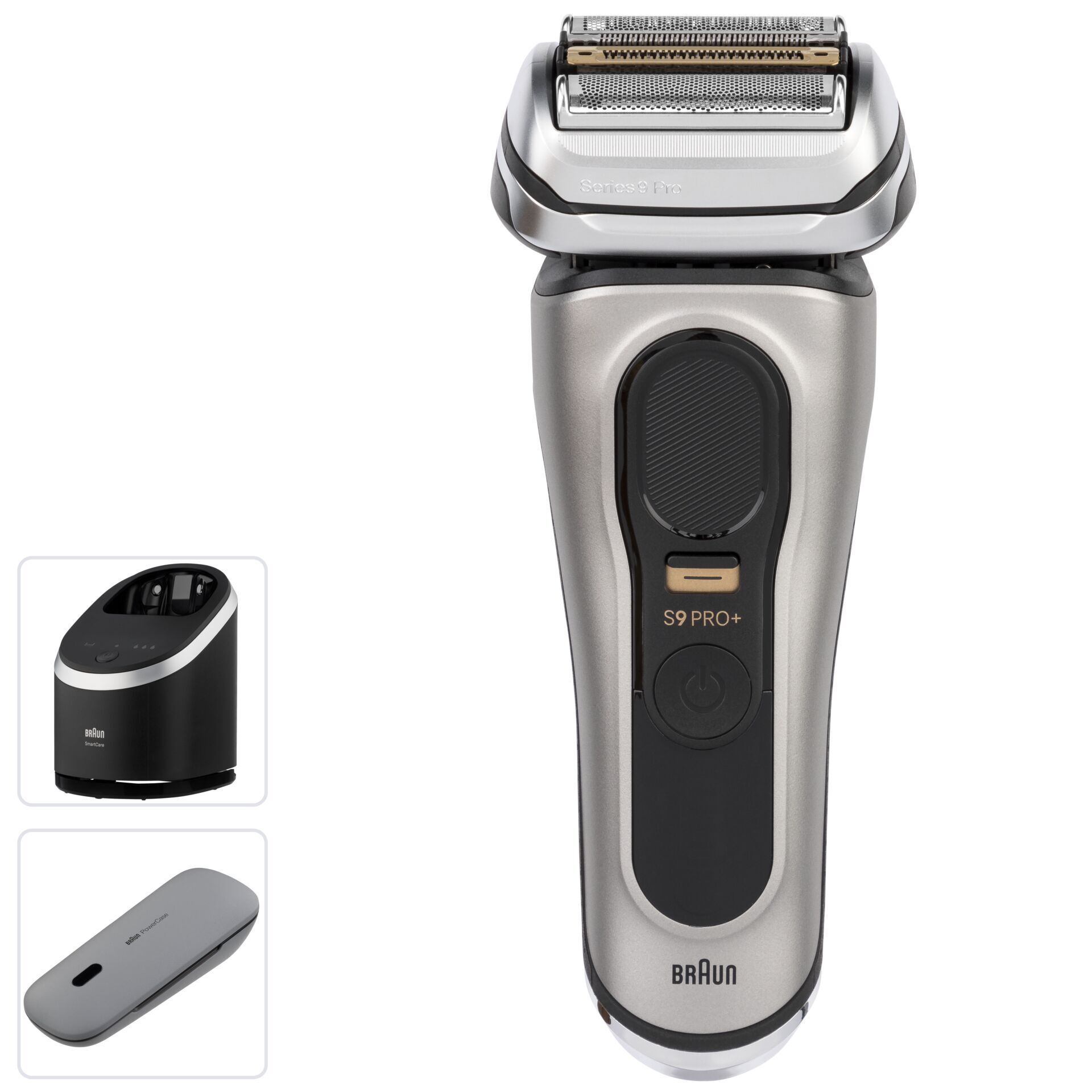 Braun Series 9 Pro+ 9575cc System wetdry       Noble Metal