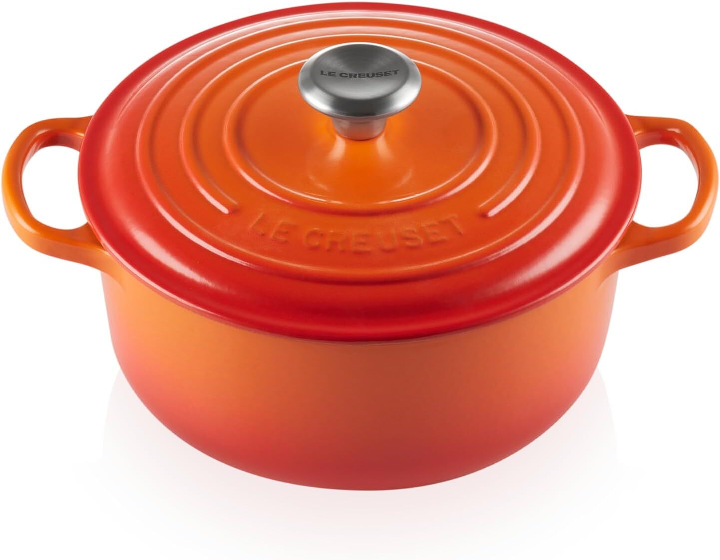 Le Creuset Bräter Signature Ofenrot - ø 20 cm / 2.4 liter