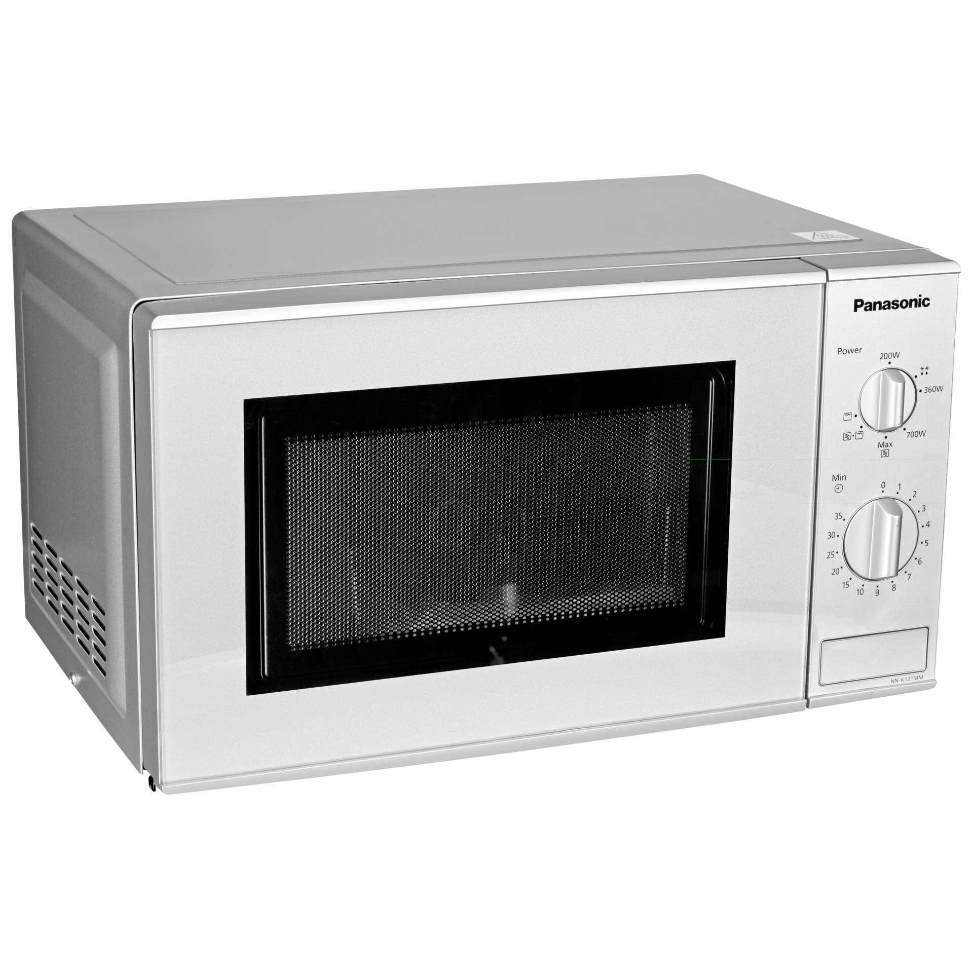 PANASONIC Mikrowelle NN-K 121 MMEPG mit Grill, 20 l Garraum, silber