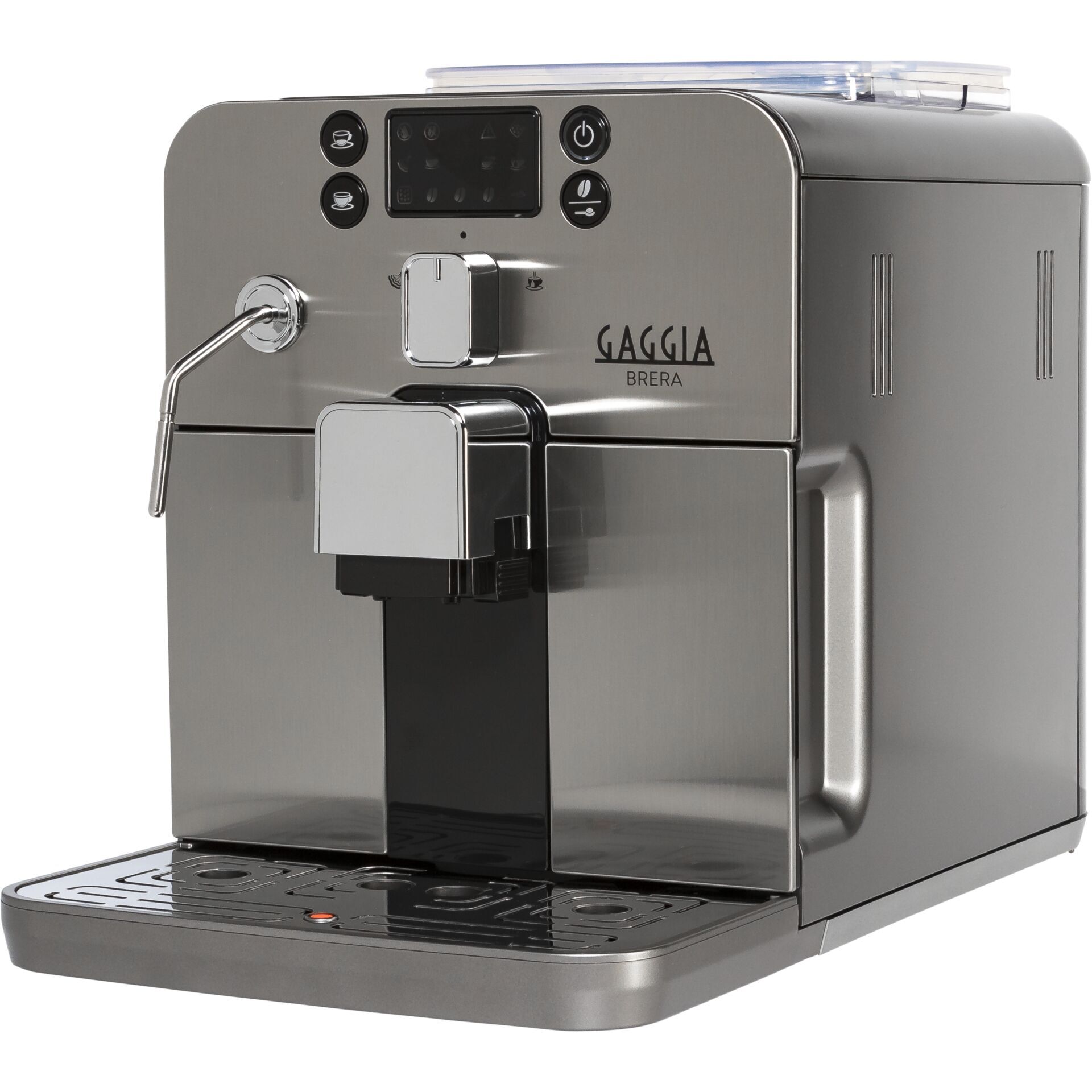Gaggia Brera - Automatische Kaffeemaschine mit Cappuccinatore - 15 bar - Silber