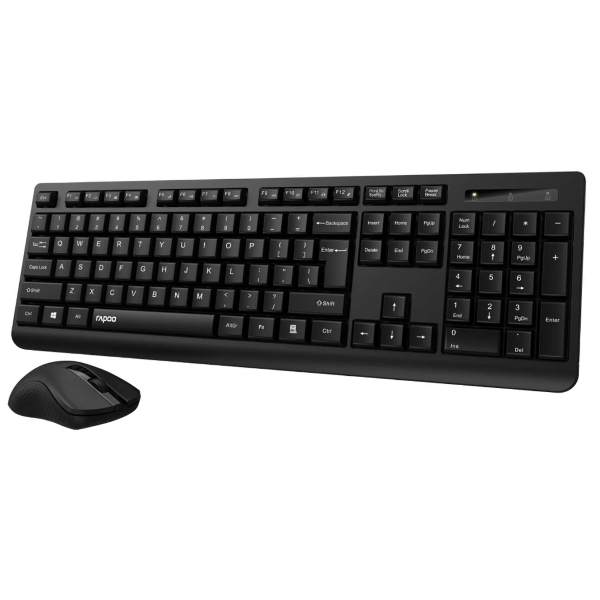 Rapoo X1700 Schwarz Kabelloses Multi-Mode-Deskset