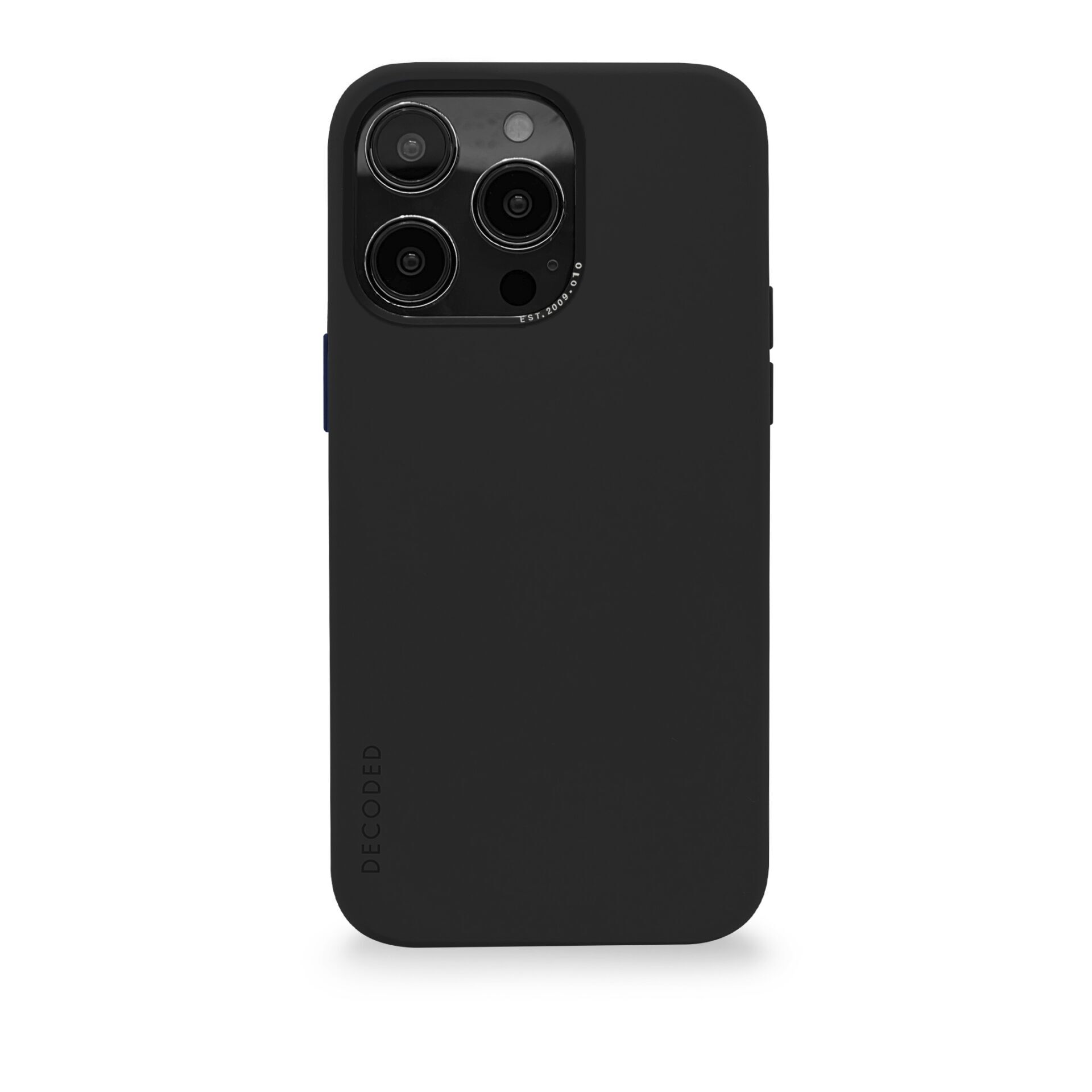 Decoded AntiMicrobial Silicone Backcover iP 14 Pro Max Charcoal
