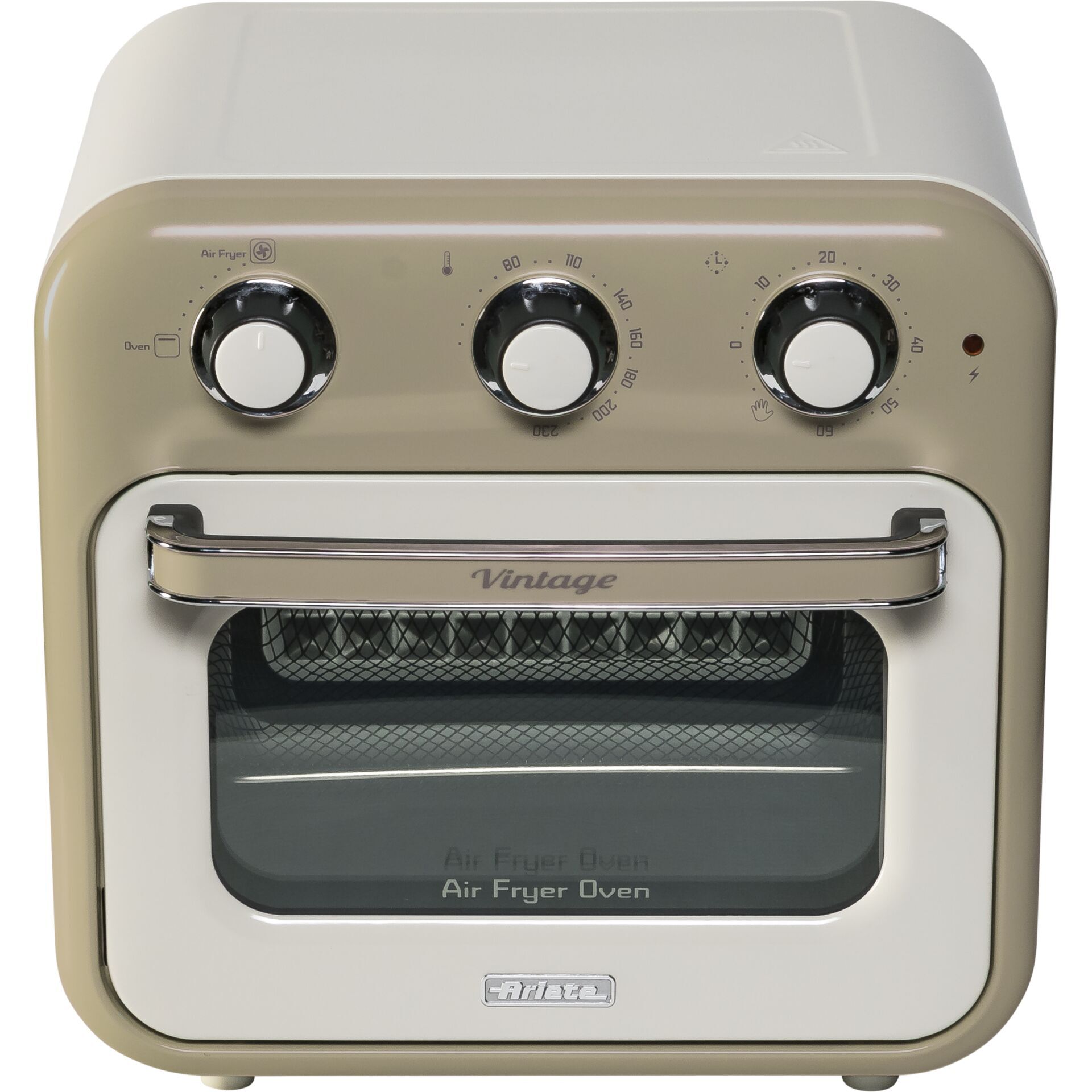 Ariete Vintage Air Fryer Mini- Ofen beige
