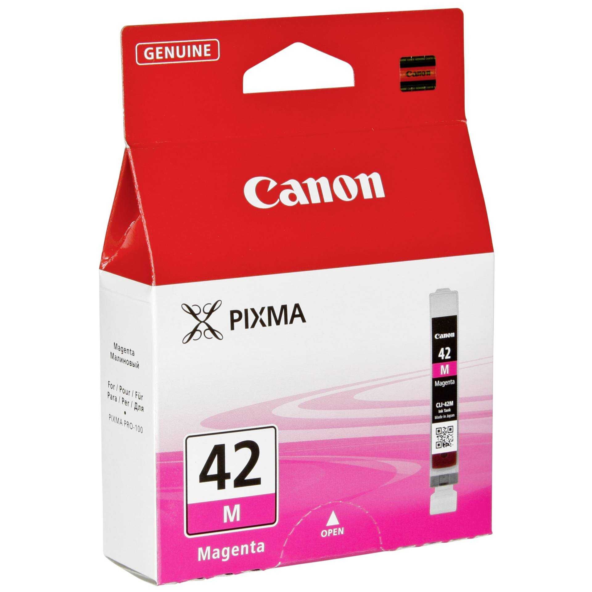 Canon CLI-42M - 13 ml - Dye-Based Magenta - Original - Tintenbehälter - für PIXMA PRO-100, PRO-100S; PIXUS PRO-100