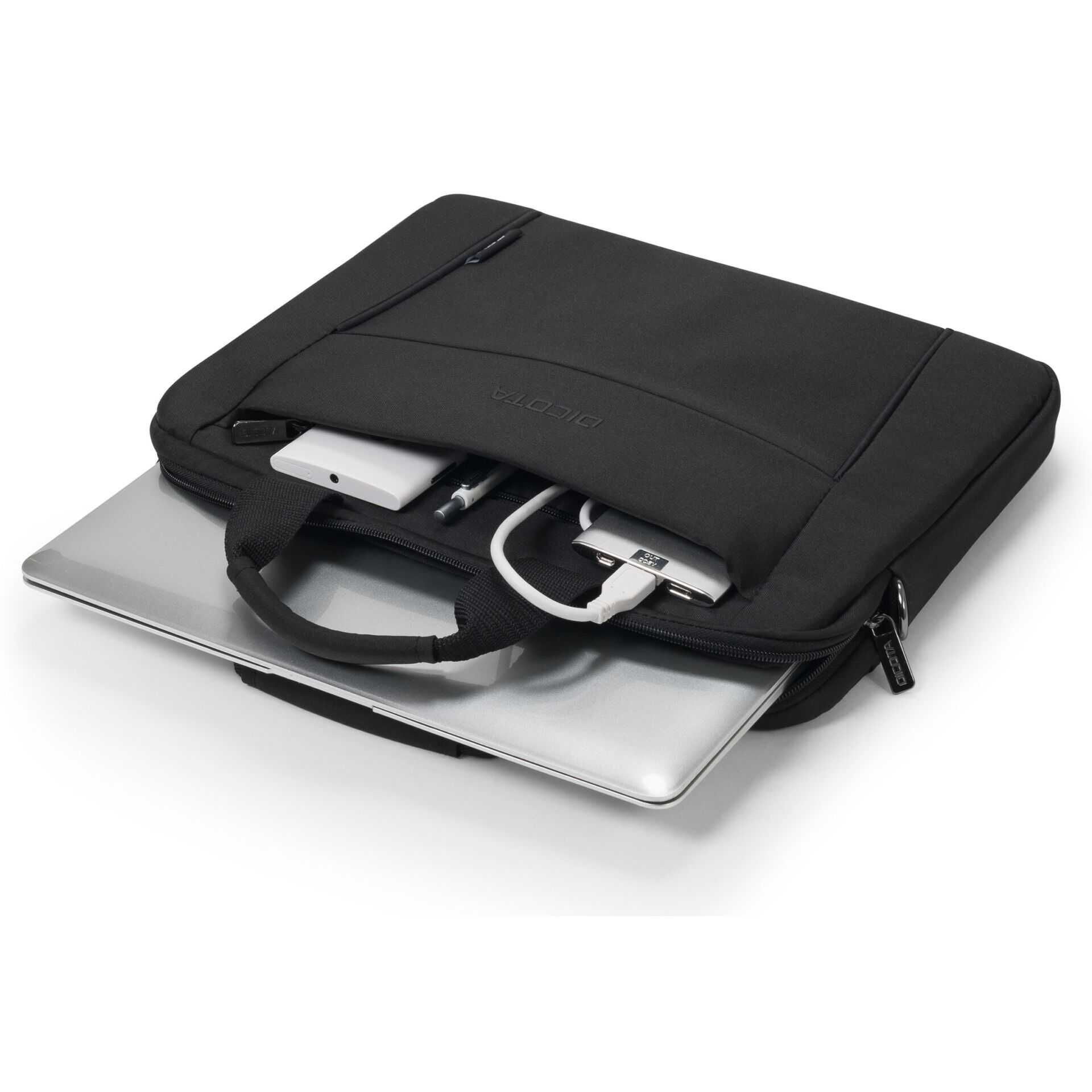 DICOTA Laptop Case Slim Eco BASE 13-14.1  black