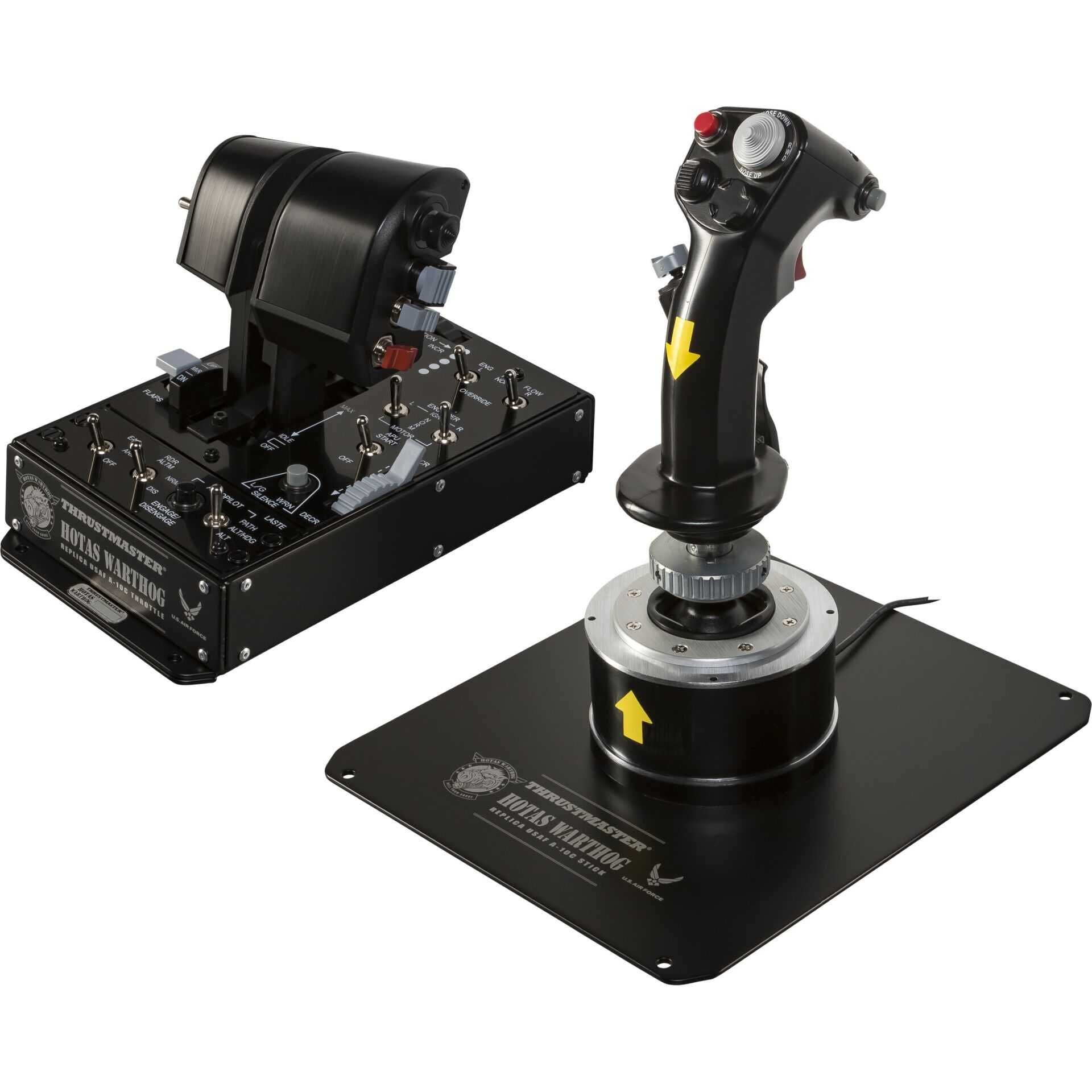 Thrustmaster HOTAS Warthog - Joystick und Gasregler - kabelgebunden - für PC