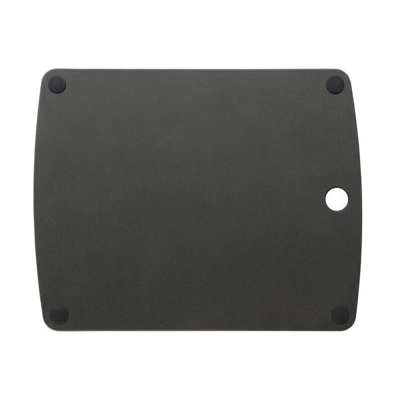 JADE Schneidebrett ''Gourmet Gripper'' schwarz, 37 x 27,5 x 0,6 cm