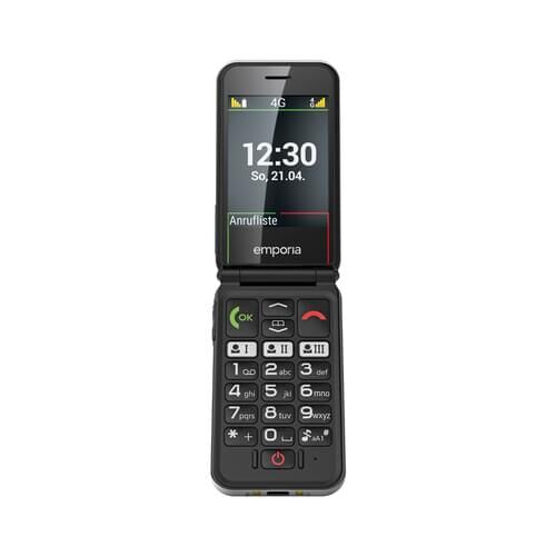 emporia SIMPLICITY glam V227 LTE white
 
 Klapphandy 2.8" - vertragsfrei für alle Netze