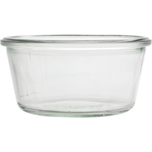 WECK Einkochglas ohne Deckel ohne Dichtungsring, Sturzform, Inhalt: 290 ml