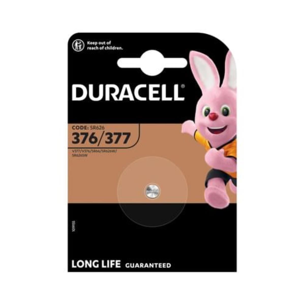 DURACELL Uhrenbatterie D377 1er Blister