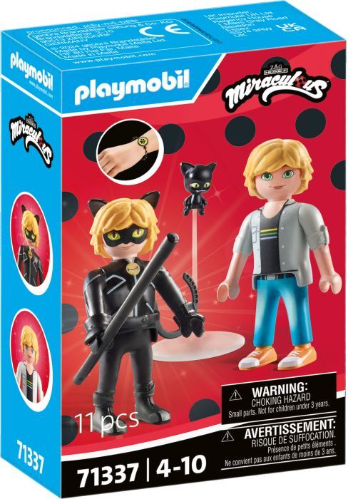 Playmobil PLAYMOBIL 71337 Miraculous: Adrien & Cat Noir 71337